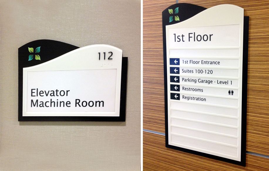 Innerface Wave Signage, Interior Signage Company Innerface Signs