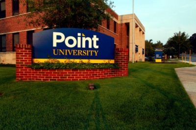 Point University Signage